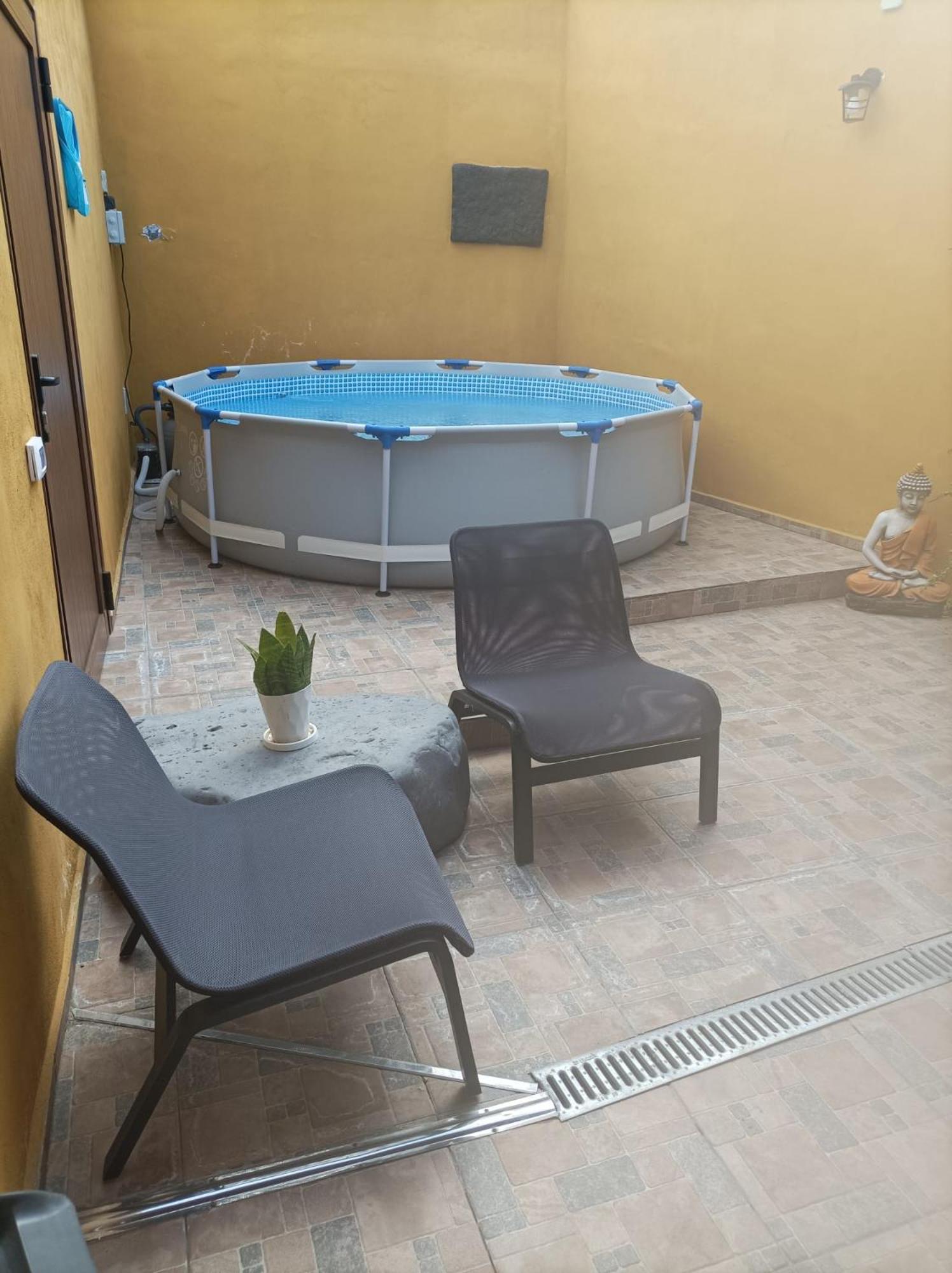 Tradicional Casa Canaria Con Piscina Y Vistas Al Teide Икод де лос Винос Екстериор снимка